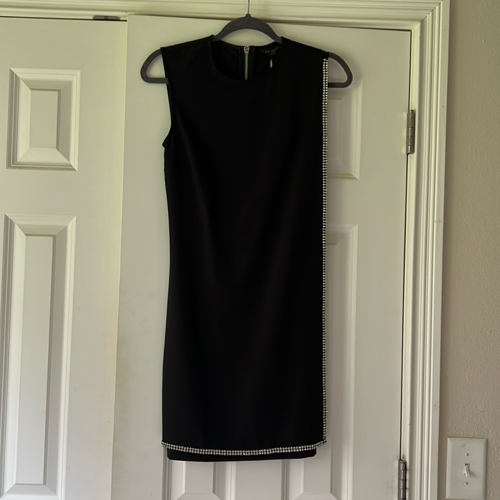 Ted Baker NWT double layer embellished dress